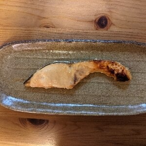 鮭の味噌焼
